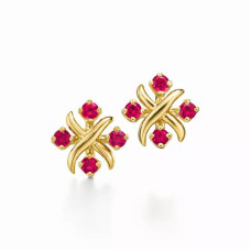 Серьги Tiffany & Co. 62266481 Sixteen Stone by Tiffany