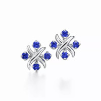 Серьги Tiffany & Co. 62612096 Sixteen Stone by Tiffany