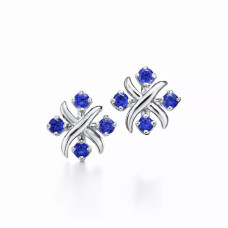 Серьги Tiffany & Co. 62612096 Sixteen Stone by Tiffany