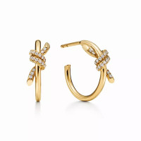Серьги Tiffany & Co. 75123639 75123817 Tiffany Knot