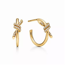 Серьги Tiffany & Co. 75123639 75123817 Tiffany Knot