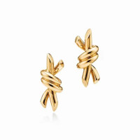 Серьги Tiffany & Co. 75123736  75123779  75201583 Tiffany Knot