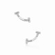 Серьги Tiffany & Co. 75533411 75570406 Tiffany T