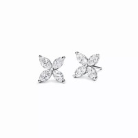 Серьги Tiffany & Co. 14743545 72303954 Tiffany Victoria®