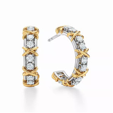 Серьги Tiffany & Co. 21209821 Sixteen Stone by Tiffany