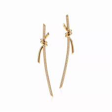 Серьги Tiffany & Co. 68887690 73118514 Tiffany Knot