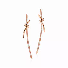 Серьги Tiffany & Co. 69526128 73118506 Tiffany Knot