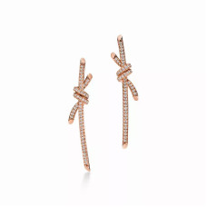 Серьги Tiffany & Co. 73903378 74369030 Tiffany Knot