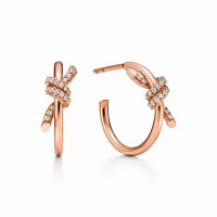 Серьги Tiffany & Co. 75123612 75123809 Tiffany Knot