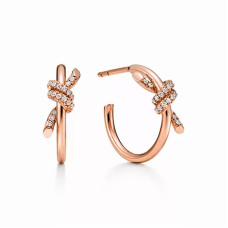 Серьги Tiffany & Co. 75123612 75123809 Tiffany Knot