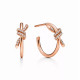 Серьги Tiffany & Co. 75123612 75123809 Tiffany Knot