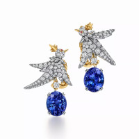 Серьги Tiffany & Co. 75365748 Bird on a Rock by Tiffany