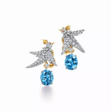 Серьги Tiffany & Co. 75365918 Bird on a Rock by Tiffany