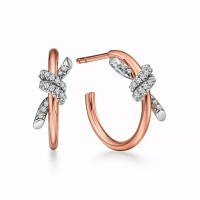 Серьги Tiffany & Co. 76074429 76074410 Tiffany Knot