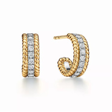 Серьги Tiffany & Co. 76154082 76154058 Tiffany Rope