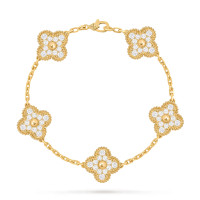 Браслет Van Cleef & Arpels VCARA41400 Vintage Alhambra 5 motifs