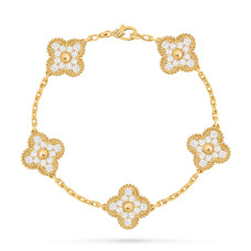 Браслет Van Cleef & Arpels VCARA41400 Vintage Alhambra 5 motifs