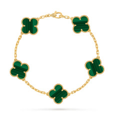 Браслет Van Cleef & Arpels VCARL80900 Vintage Alhambra 5 motifs