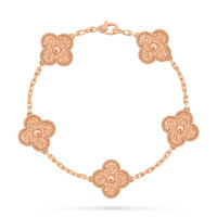 Браслет Van Cleef & Arpels VCARN9T300 Vintage Alhambra 5 motifs