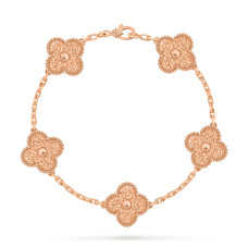 Браслет Van Cleef & Arpels VCARN9T300 Vintage Alhambra 5 motifs