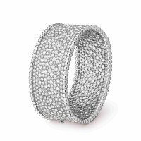 Браслет Van Cleef & Arpels VCARO2EY00 Perlée diamonds cuff