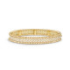Браслет Van Cleef & Arpels VCARO3YC00 Perlée diamonds 3 rows