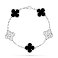 Браслет Van Cleef & Arpels VCARP2R900 Vintage Alhambra 5 motifs