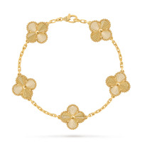 Браслет Van Cleef & Arpels VCARP3JK00 Vintage Alhambra 5 motifs
