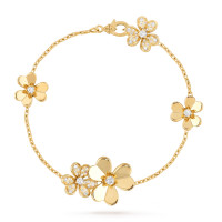 Браслет Van Cleef & Arpels VCARP3W400 Frivole 5 flowers