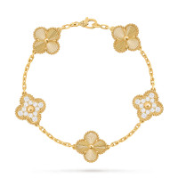 Браслет Van Cleef & Arpels VCARP4KN00 Vintage Alhambra 5 motifs