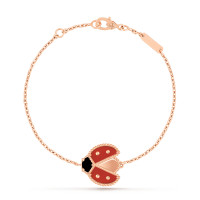 Браслет Van Cleef & Arpels VCARP7R100 Lucky Spring open wings ladybug