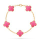 Браслет Van Cleef & Arpels VCARPQZI00 Vintage Alhambra 5 motifs