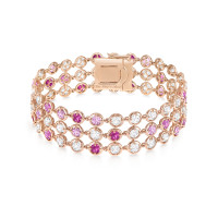 Браслет Van Cleef & Arpels VCARPRM800 Palmyre 3 rows