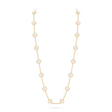 Колье Van Cleef & Arpels VCARA42100 Vintage Alhambra 20 motifs