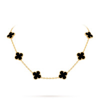 Колье Van Cleef & Arpels VCARA42700 Vintage Alhambra 10 motifs