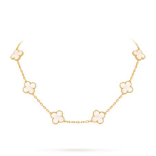 Колье Van Cleef & Arpels VCARA42800 Vintage Alhambra 10 motifs
