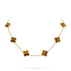 Колье Van Cleef & Arpels VCARD40700 Vintage Alhambra 10 motifs