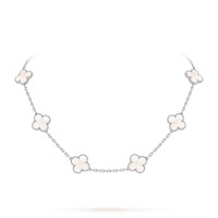 Колье Van Cleef & Arpels VCARF48500 Vintage Alhambra 10 motifs
