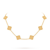Колье Van Cleef & Arpels VCARO1ID00 Vintage Alhambra 10 motifs