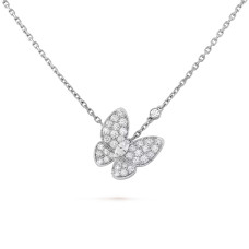 Колье Van Cleef & Arpels VCARO3M400 Two Butterfly