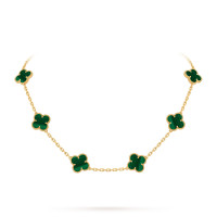 Колье Van Cleef & Arpels VCARO3QJ00 Vintage Alhambra 10 motifs