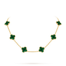 Колье Van Cleef & Arpels VCARO3QJ00 Vintage Alhambra 10 motifs