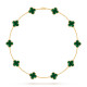 Колье Van Cleef & Arpels VCARO3QJ00 Vintage Alhambra 10 motifs