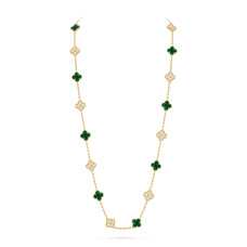 Колье Van Cleef & Arpels VCARO7GP00 Vintage Alhambra 20 motifs