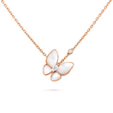 Колье Van Cleef & Arpels VCARO8FO00 Two Butterfly
