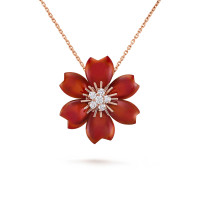 Колье Van Cleef & Arpels VCARO9B400 Rose de Noël
