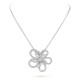 Колье Van Cleef & Arpels VCARP0I300 Flowerlace clip