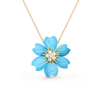 Колье Van Cleef & Arpels VCARP1UY00 Rose de Noël