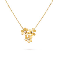 Колье Van Cleef & Arpels VCARP2DU00 Frivole 3 flowers