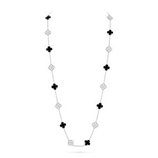 Колье Van Cleef & Arpels VCARP2R800 Vintage Alhambra 20 motifs